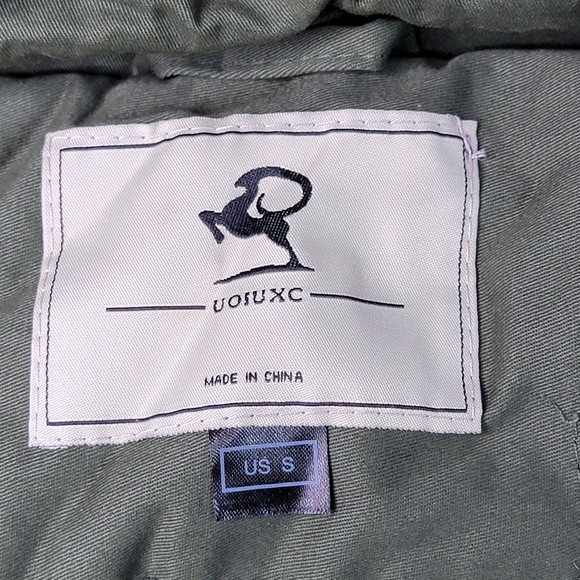 Women's Winter Parka Jacket with Fur Hood - Picture 7 of 10